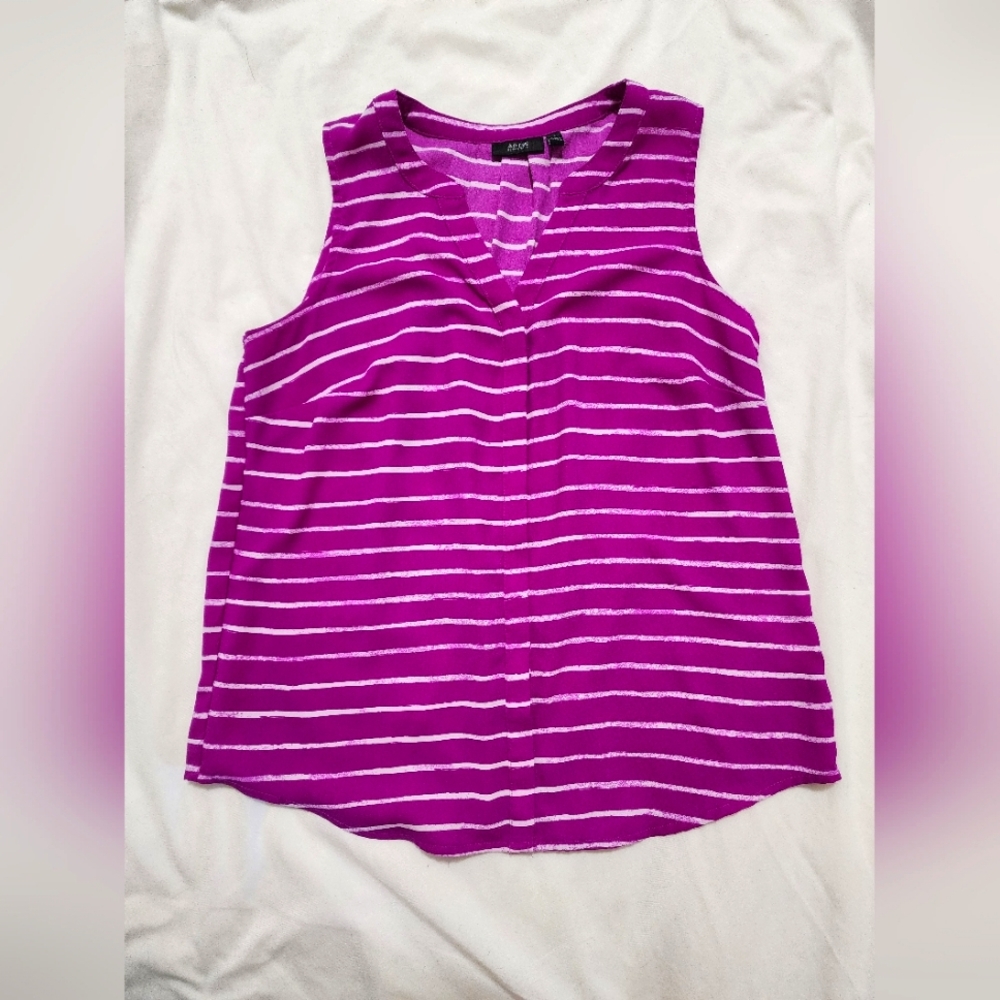 Apt 9 Essentials Tank Top Blouse| Small | Vibrant Purple